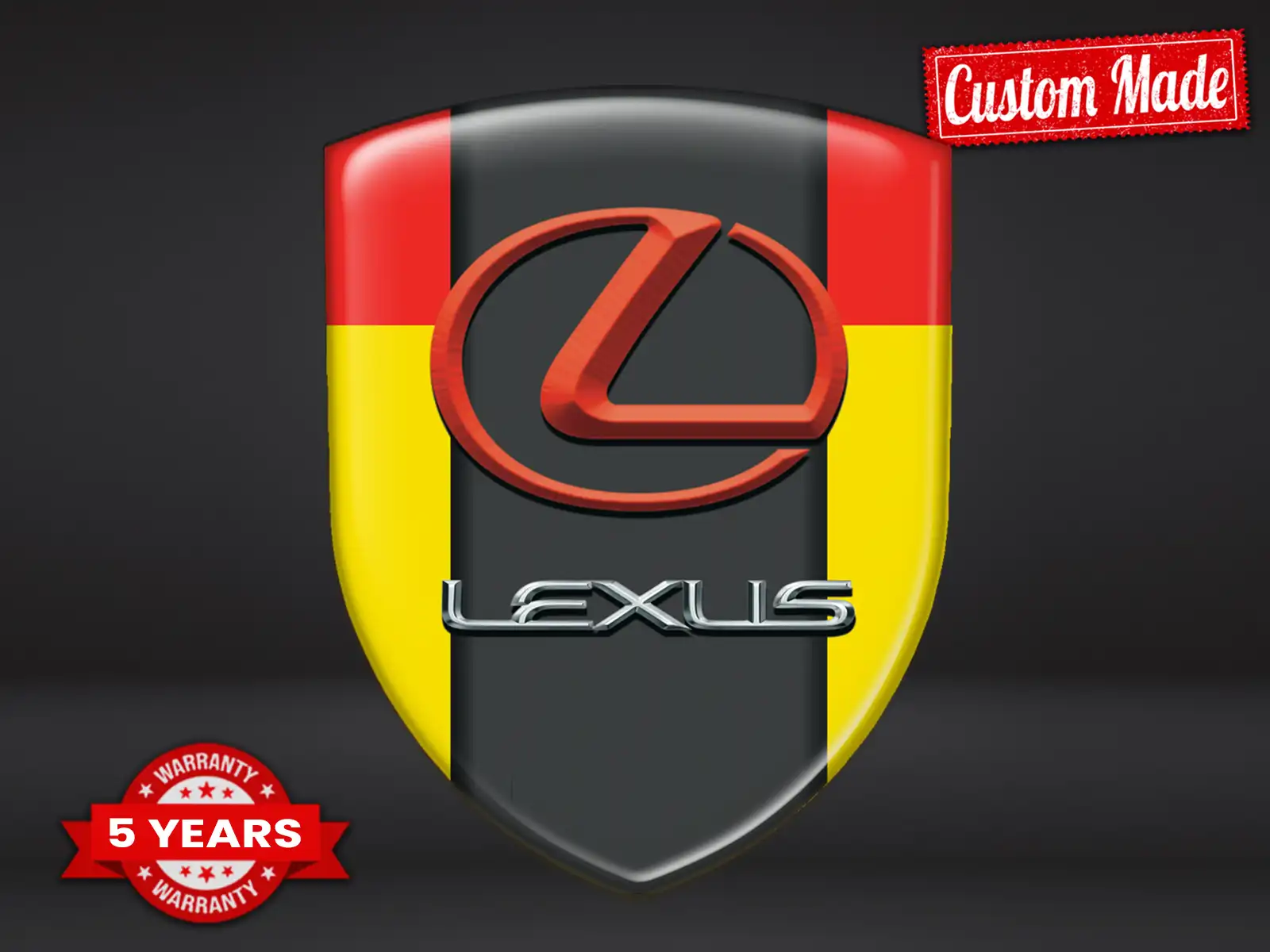 Lexus Stoßsticker Maßgefertigt Racing Robust Anpassbar